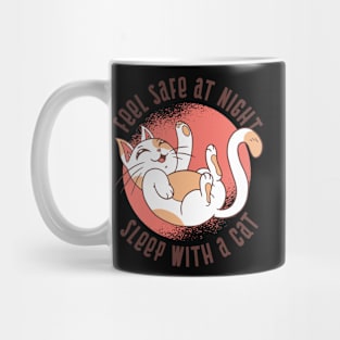 cute cat with quote Mug